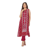 1 Piece Unstitched Printed Linen Shirt VS-42001