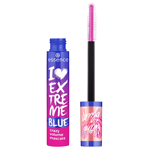 Live LIFE in CORAL I LOVE EXTREME BLUE crazy volume mascara
